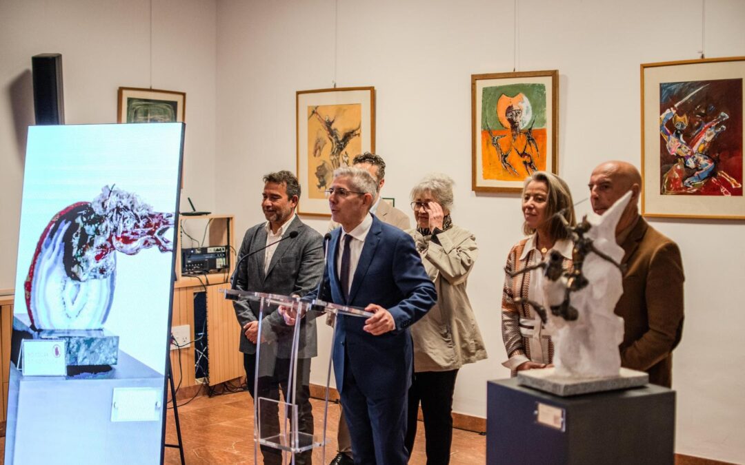 El Palacio de Congresos de Córdoba inaugura la exposición escultórica y pictórica del artista Aurelio Teno